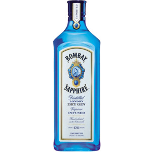 Gin: Bombay Sapphire Gin 700mL