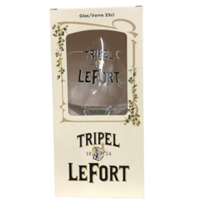 Beer Glassware: Vander Ghinste Brasserie LeFort Tripel 330ml Glass