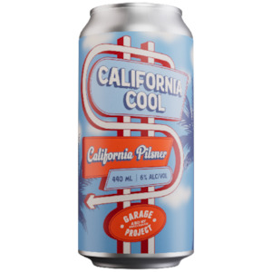 Garage Project California Cool Dry Hopped California Pilsner 440ml