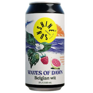 Wheat Beer: Sunshine Brewing Waves Of Dawn Belgian Wit 440ml