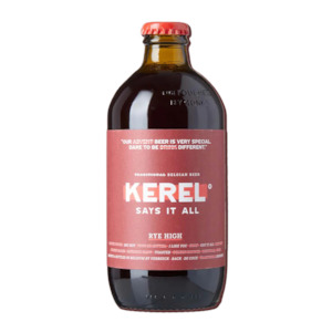 Dark Ale: Kerel Rye High Dark Beer 330ml