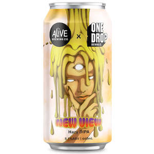 Double Ipa: One Drop Brewing New View Hazy Double IPA 440ml