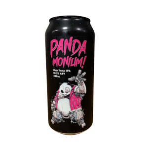 Double Ipa: Double Vision Pandamonium Triple Hazy IPA 440ml