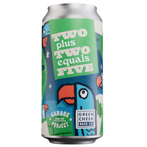Garage Project Two Plus Two Equals Five Triple Hazy IPA 440ml