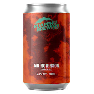 Other: Ruapehu Brewing Mr Robinson Amber Ale 330ml