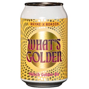 Other: Rhyme & Reason What's Golden Kolsch Golden Ale 330ml