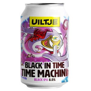 Uiltje Black In Time Time Machine Black IPA 330ml