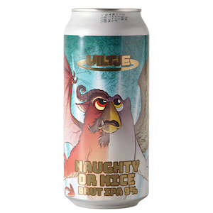 Craft Beer From The Netherlands: Uiltje Naughty Or Nice Brut IPA 440ml