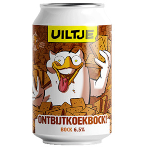 Craft Beer From The Netherlands: Uiltje Ontbijtkoekbock! Bock 330ml