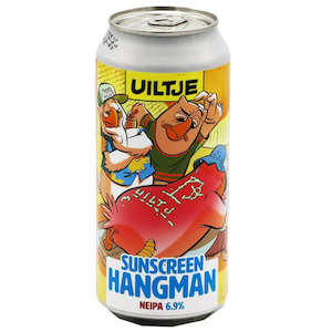 Craft Beer From The Netherlands: Uiltje Sunscreen Hangman New England IPA 440ml