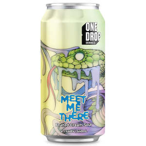 Craft Beer From Australia: One Drop Brewing Meet Me There Fruited Cream Sour 440ml