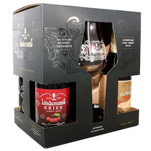 Mixed Cases Gift Packs: Lindemans 4x250ml & Glass Giftset