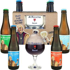 Featured Brewery: St Bernardus 4x330ml + 1xGlass Giftpack