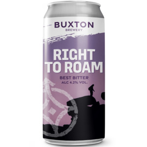 English Ale: Buxton Brewery Right To Roam Best Bitter 440ml