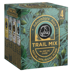 8 Wired Trail Mix Adventure Ales 4x440ml
