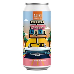 Beer: Alibi Brewing California Love West Coast Pilsner 440ml