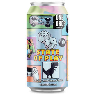 One Drop Brewing State Of Play Cali IPA 440ml