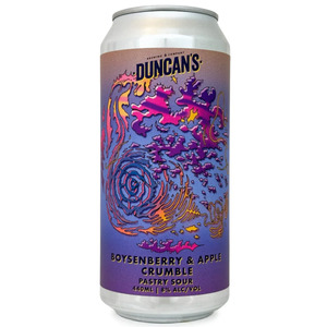 Sour Beer: Duncans Boysenberry & Apple Crumble Pastry Sour 440ml