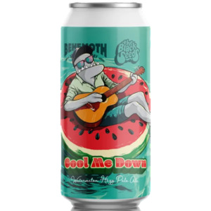 Pale Ale: Behemoth Cool Me Down Watermelon Hazy Pale Ale 440ml