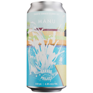 Blonde Beer: Garage Project Manu Blonde Ale 440ml