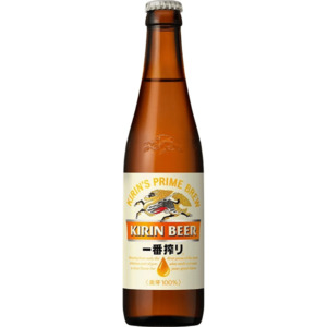 Beer: Kirin Kirin Ichiban Shibori Lager 633ml