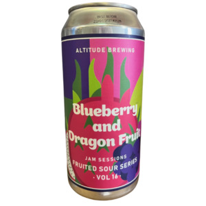 Altitude Brewing Jam Sessions Vol. 16 Blueberry & Dragon Fruit Sour 440ml