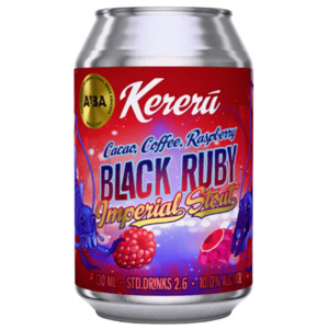 Dark Beer: Kereru Black Ruby Imperial Stout 330ml