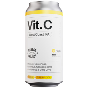 Garage Project Vit C West Coast IPA 440ml