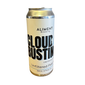 Pale Ale: Aliment Brewing Cloud Busting Unfiltered Pale Ale 500ml