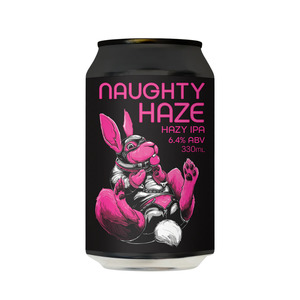 Double Vision Naughty Haze Hazy IPA 330ml