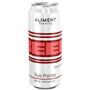 Aliment Brewing Beef Rye Porter 500ml
