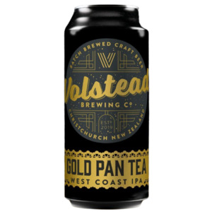 Beer: Volstead Gold Pan Tea West Coast IPA 440ml