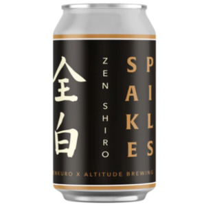 Pilsner: Altitude Brewing Zen Shiro Sake Pilsner 330ml
