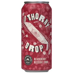 Sour Beer: Shining Peak Thorny Drop Blackberry Lemon Dessert Sour 440ml