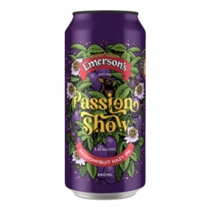 Emersons Passion Show Passionfruit Hazy IPA 440ml