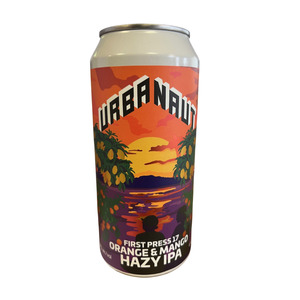 Urbanaut First Press 17 Orange & Mango Hazy IPA 440ml