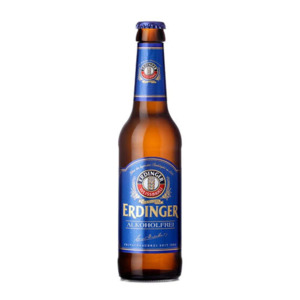 Wheat Beer: Erdinger Weissbier Non Alcoholic 330ml