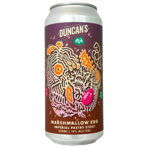 Dark Beer: Duncan's Marshmallow Egg Imperial Pastry Stout 440ml