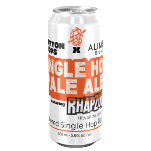 Aliment Brewing Single Hop Pale Ale with Rhapzody 500ml