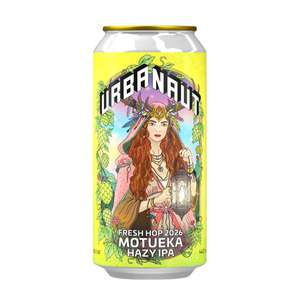 Urbanaut Fresh Hop Motueka Hazy IPA 440ml