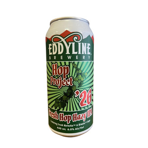 Eddyline Hop Project 2026 Fresh Hop Hazy IPA 440ml