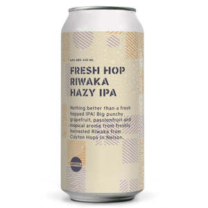 Hazy Ipa: Sawmill Fresh Hop Riwaka Hazy IPA 440ml