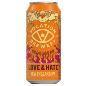 Hazy Ipa: Vocation Brewery Love & Hate New England IPA 440ml
