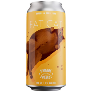 Double Ipa: Garage Project Fat Cat Oat Cream Double IPA 440ml
