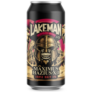 Lakeman Maximus Hazius XI Triple Hazy IPA 440ml