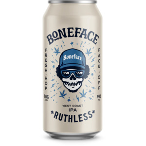Boneface Ruthless Fresh Hop West Coast IPA 440ml