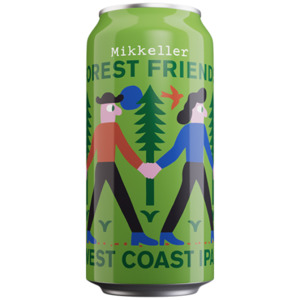Beer: Mikkeller x Garage Project Forest Friends West Coast IPA 440ml