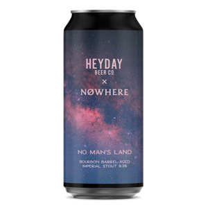 Heyday No Man's Land Bourbon Barrel Aged Imperial Stout 440ml
