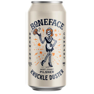 Boneface Knuckle Duster West Coast Pilsner 440ml