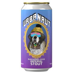 Beer: Urbanaut Rum Barrel Aged Imperial Stout 440ml